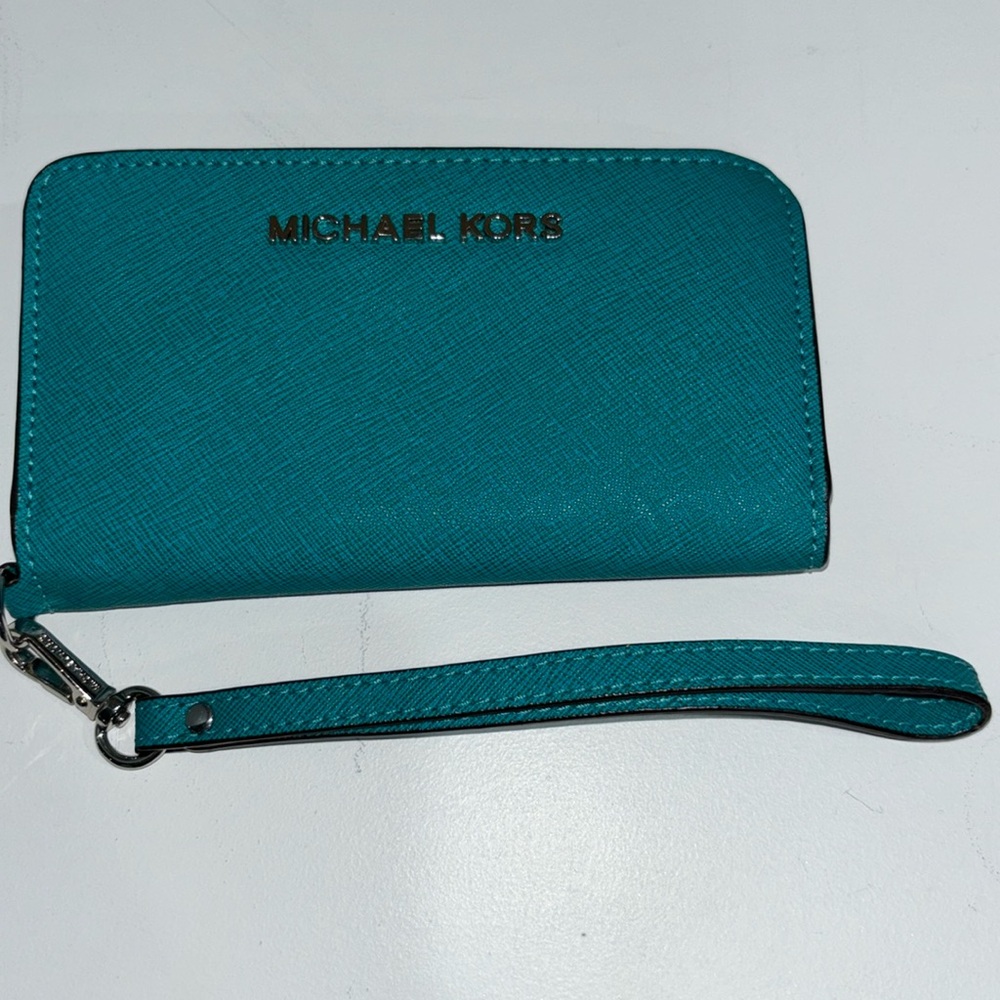 Michael Kors Teal Wallet